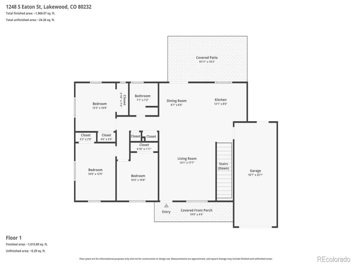1248 S Eaton Street Lakewood CO 80232 MLS #REC9748785 07082026225829 1200 38