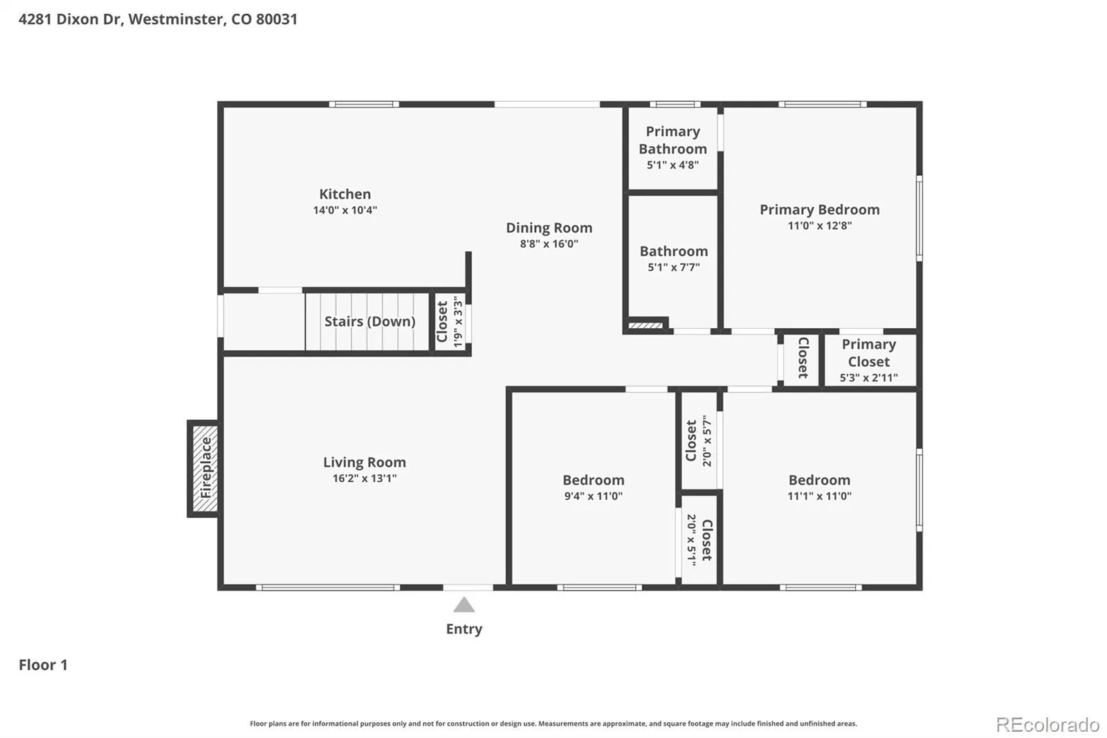 4281 Dixon Drive Westminster CO 80031 MLS #REC9778511 06012026231613 1600 32