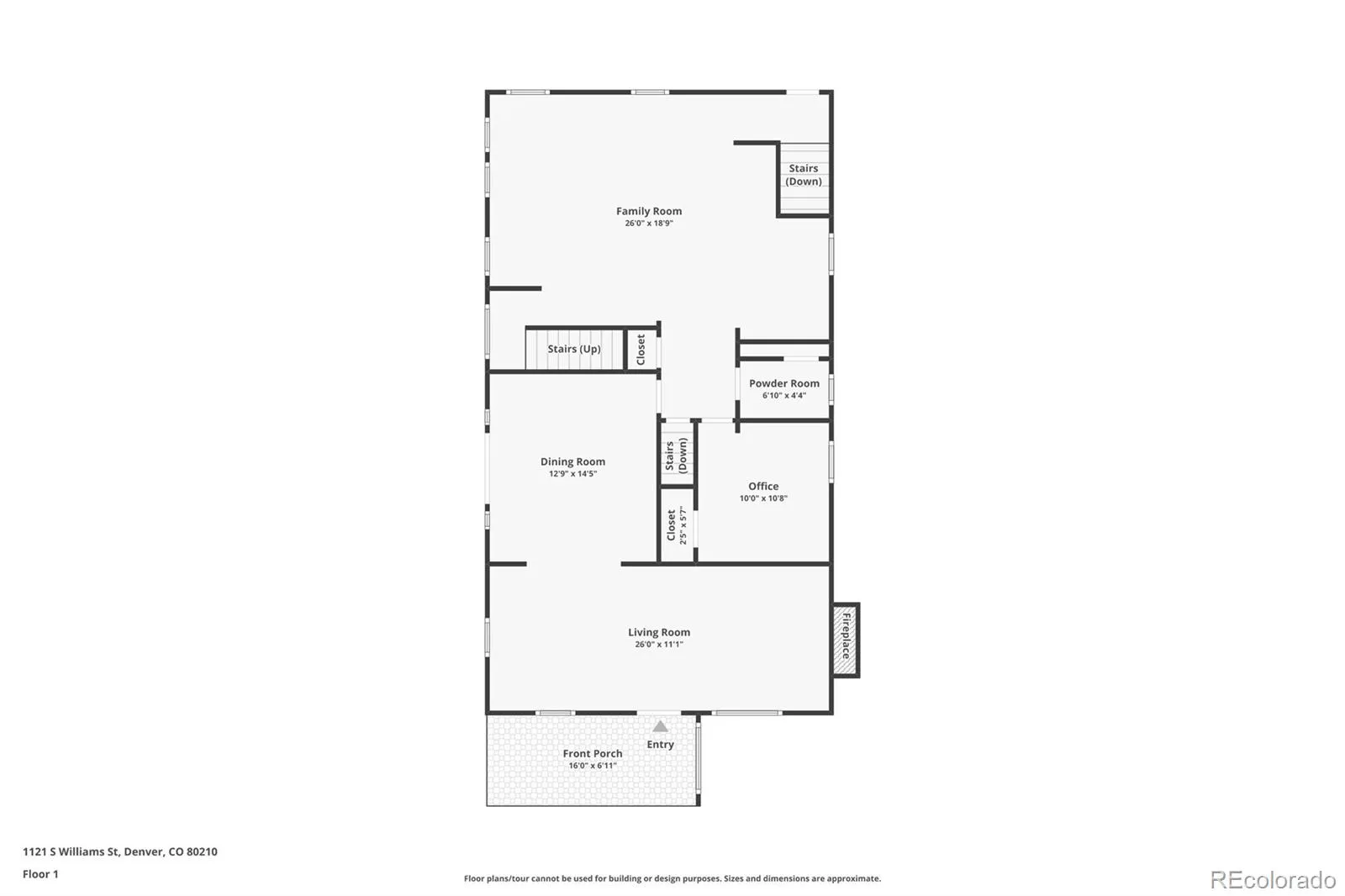 1121 S Williams Street Denver CO 80210 MLS #REC9820077 04302026015147 1600 40