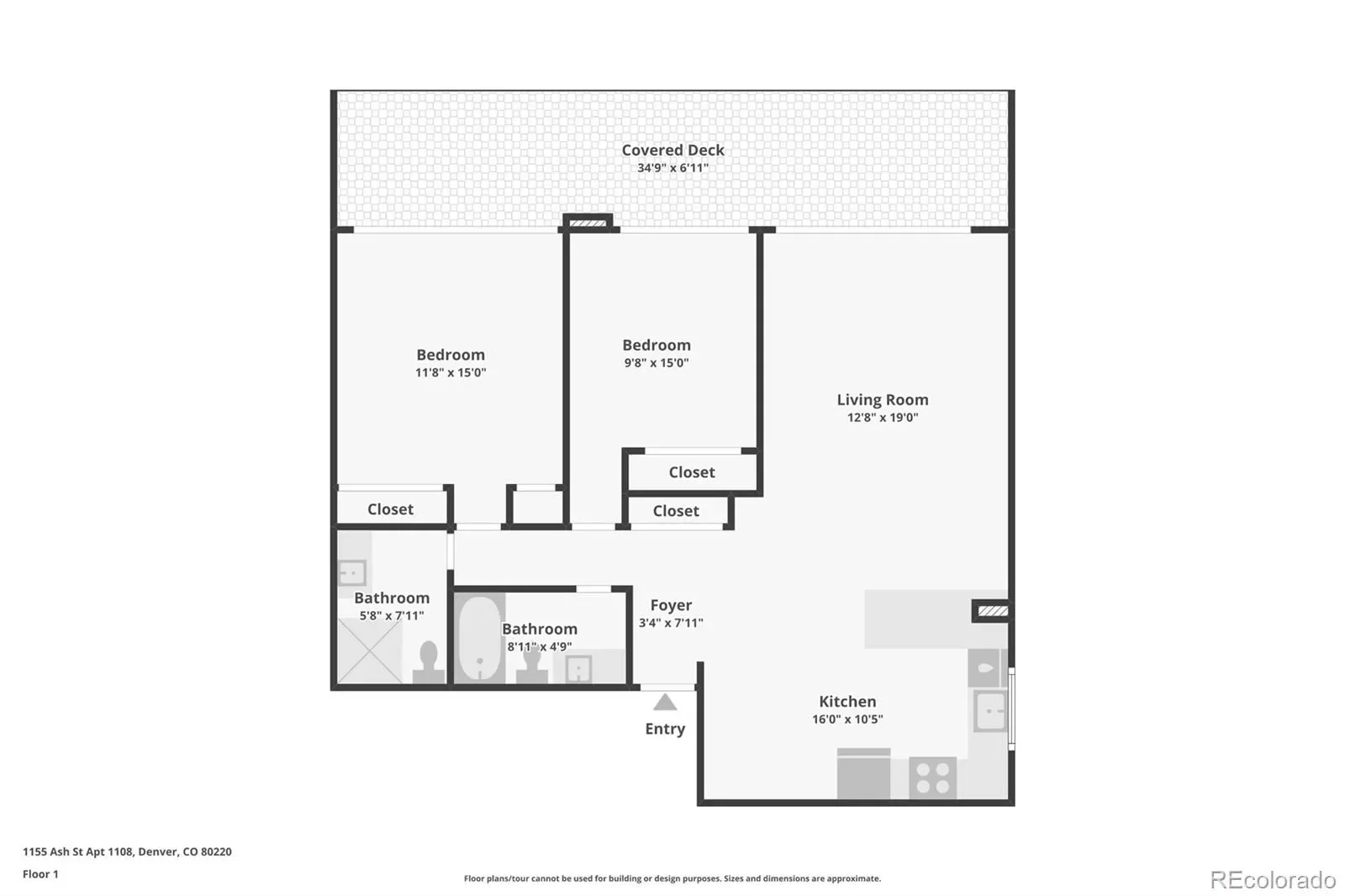 1155 N Ash Street #302 Denver CO 80220 MLS #REC9831039 03202026212419 1600 39