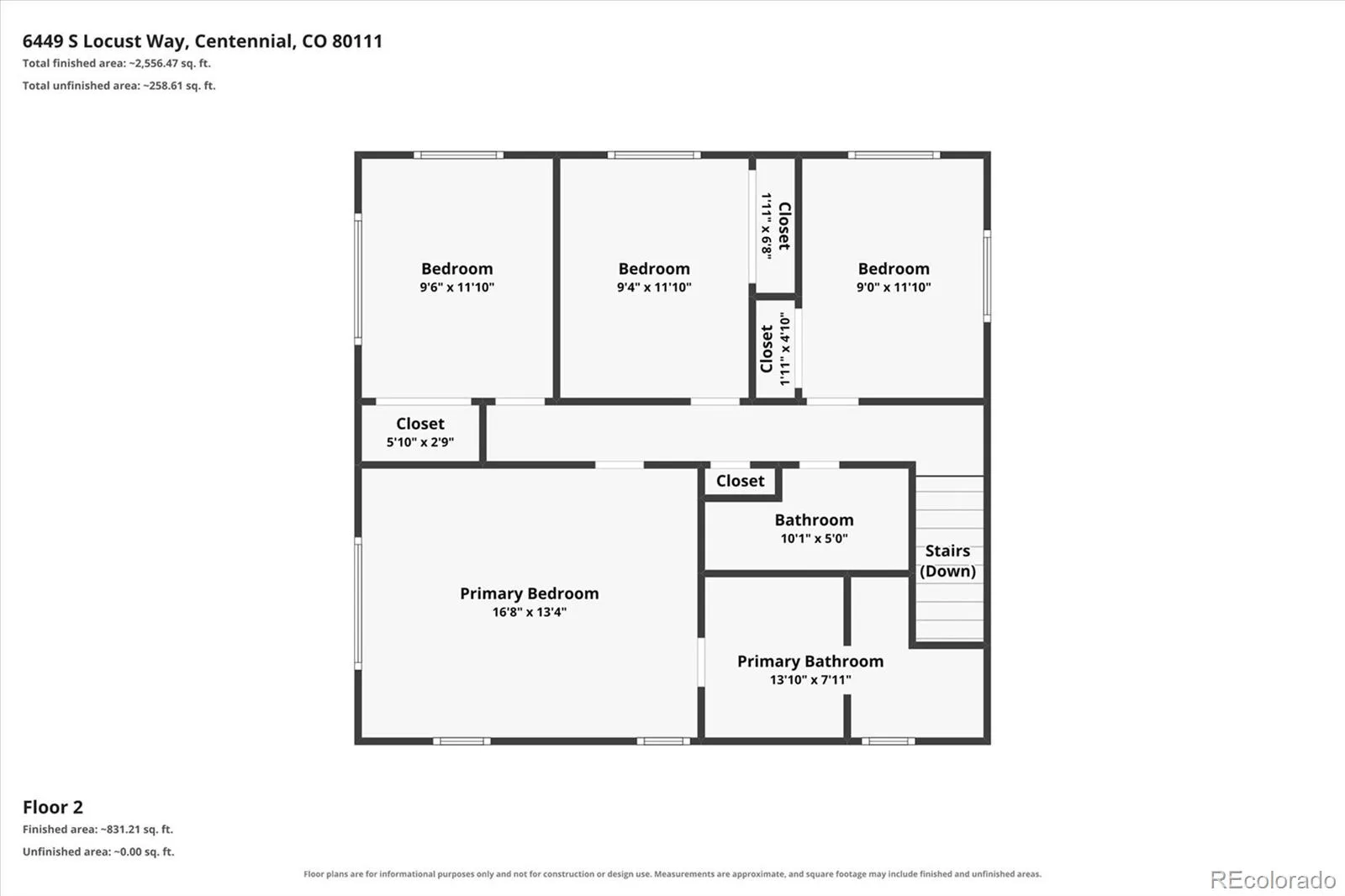 6449 S Locust Way Centennial CO 80111 | MLS #REC9831494 08132026175052 1600 43