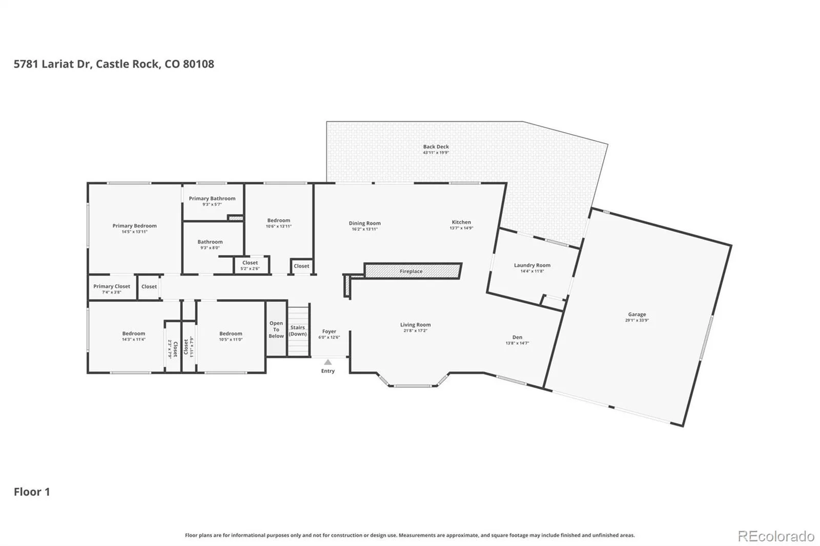 5781 N Lariat Drive Castle Rock CO 80108 MLS #REC9853259 06302026160633 1600 47