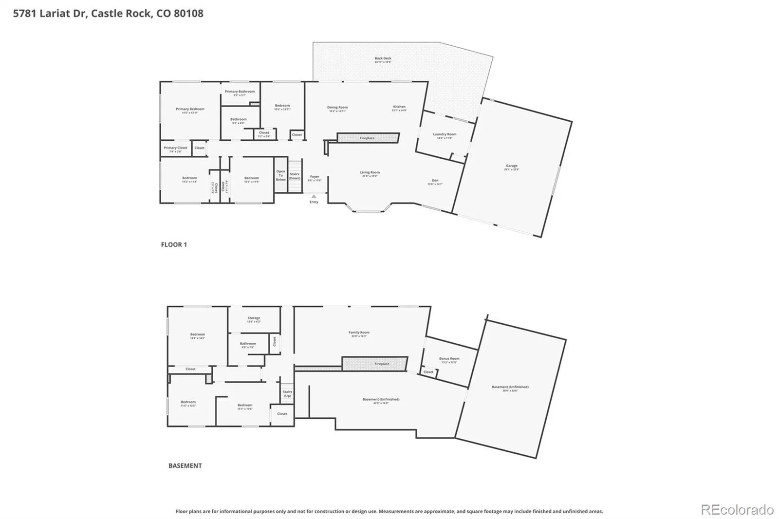 5781 N Lariat Drive Castle Rock CO 80108 MLS #REC9853259 06302026160633 1600 49