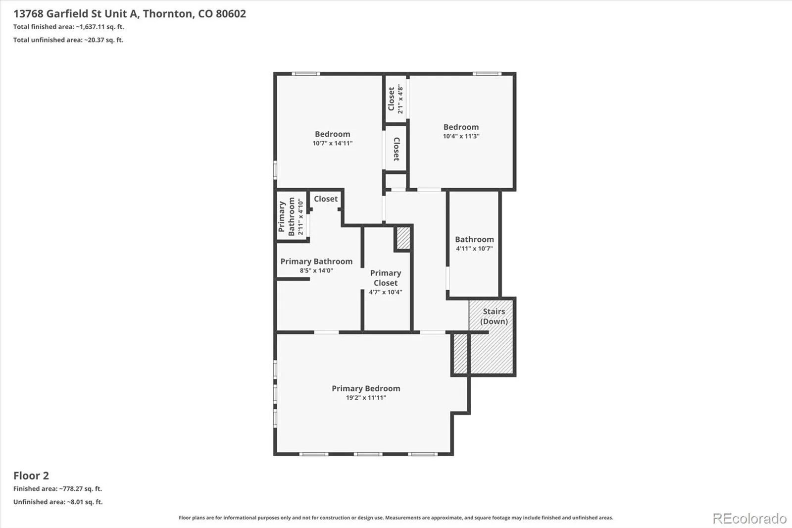13768 Garfield Street #A Brighton CO 80602 | MLS #REC9875441 07162026202105 1600 21