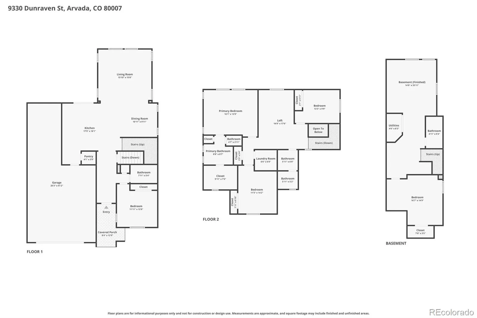 9330 Dunraven Street Arvada CO 80007 MLS #REC9887018 05192026140649 1600 46