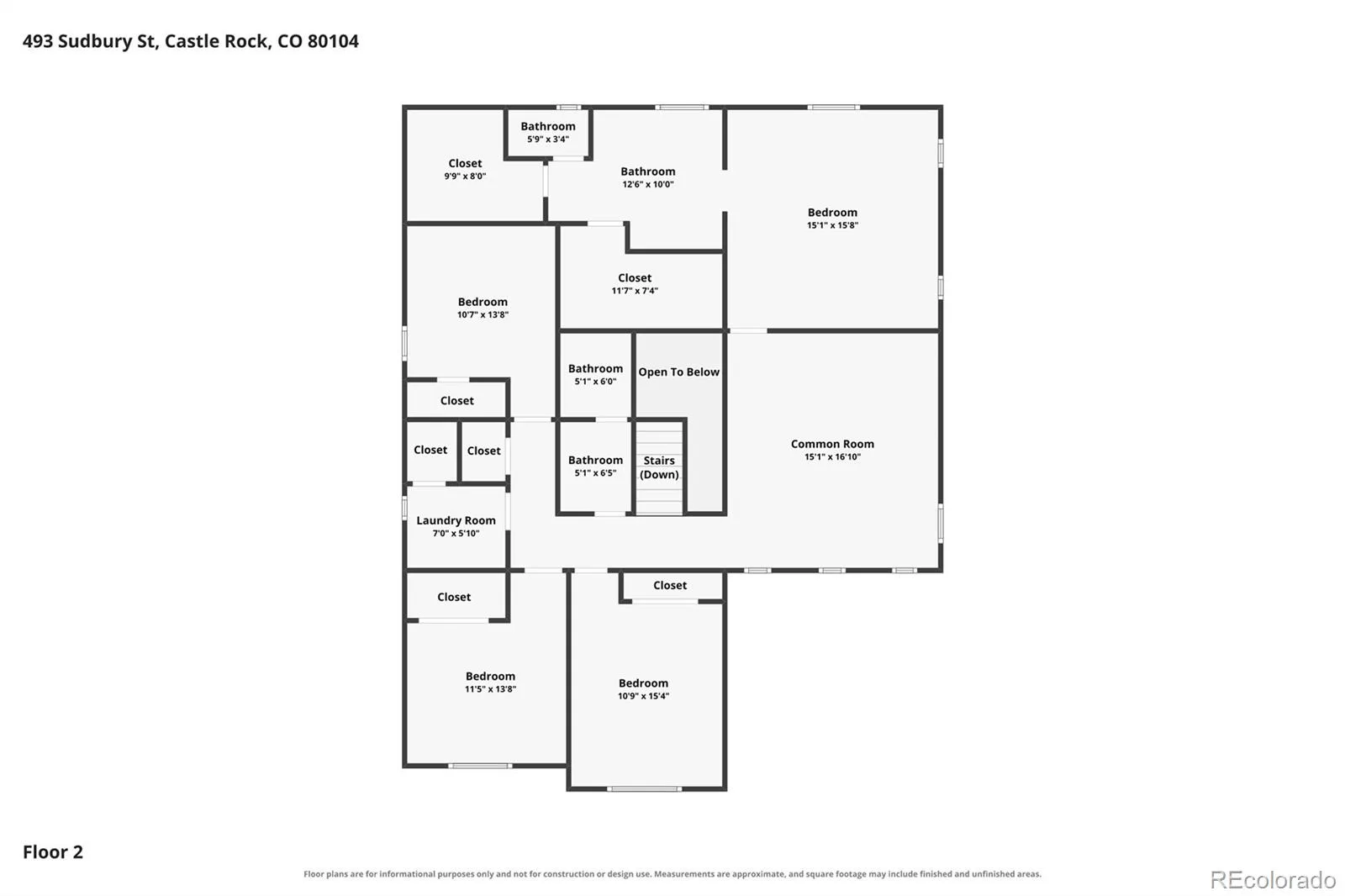 493 Sudbury Street Castle Rock CO 80104 | MLS #REC9899322 08132026084457 1600 48