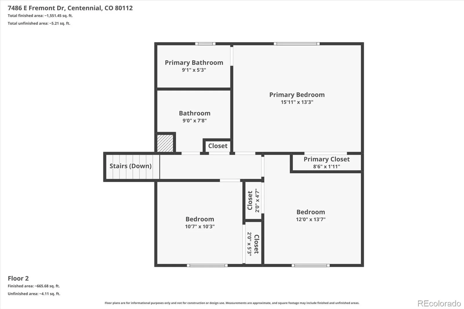 7486 E Fremont Drive Centennial CO 80112 MLS #REC9914142 06082026213256 1600 35
