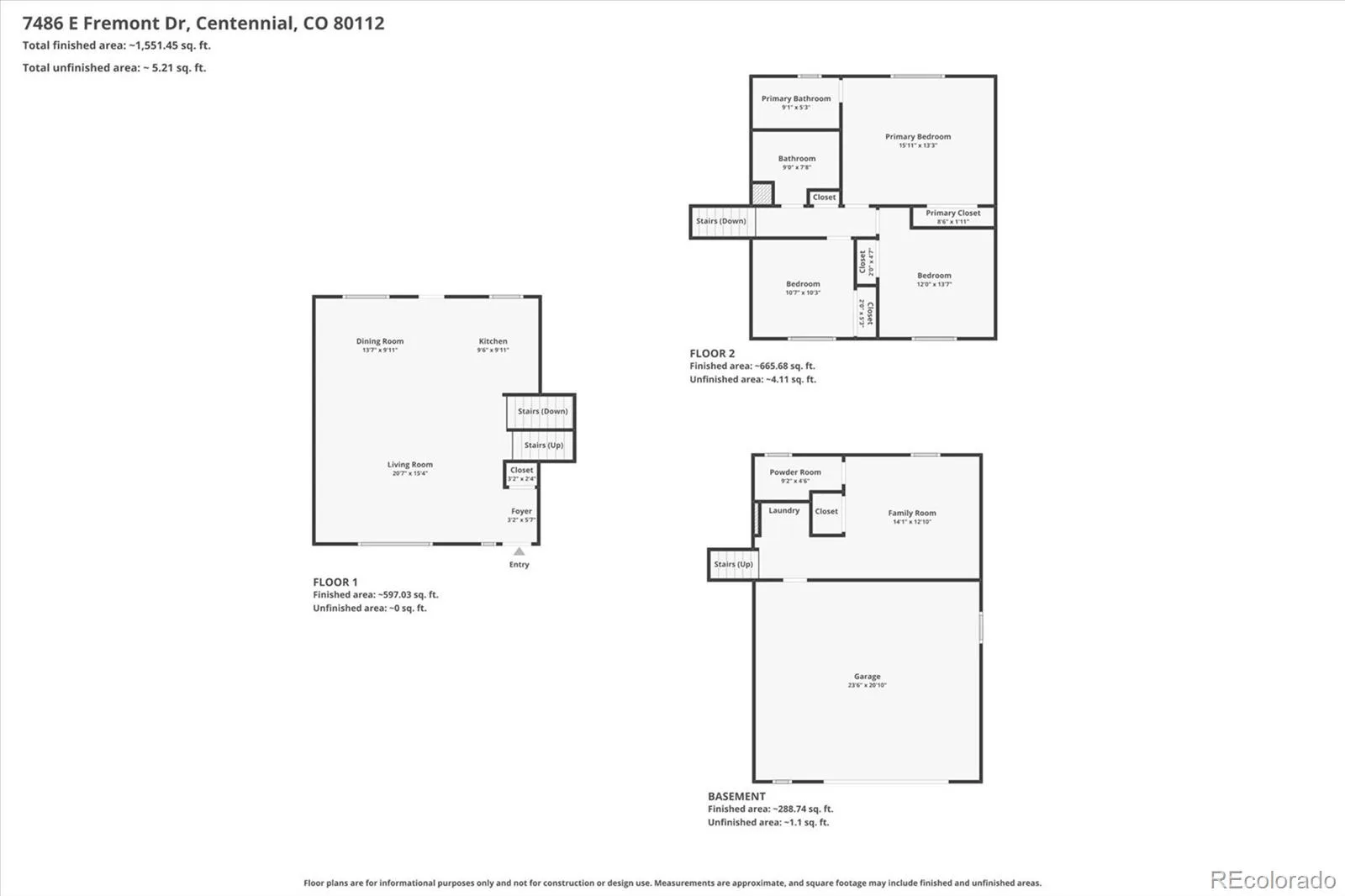 7486 E Fremont Drive Centennial CO 80112 MLS #REC9914142 06082026213256 1600 37