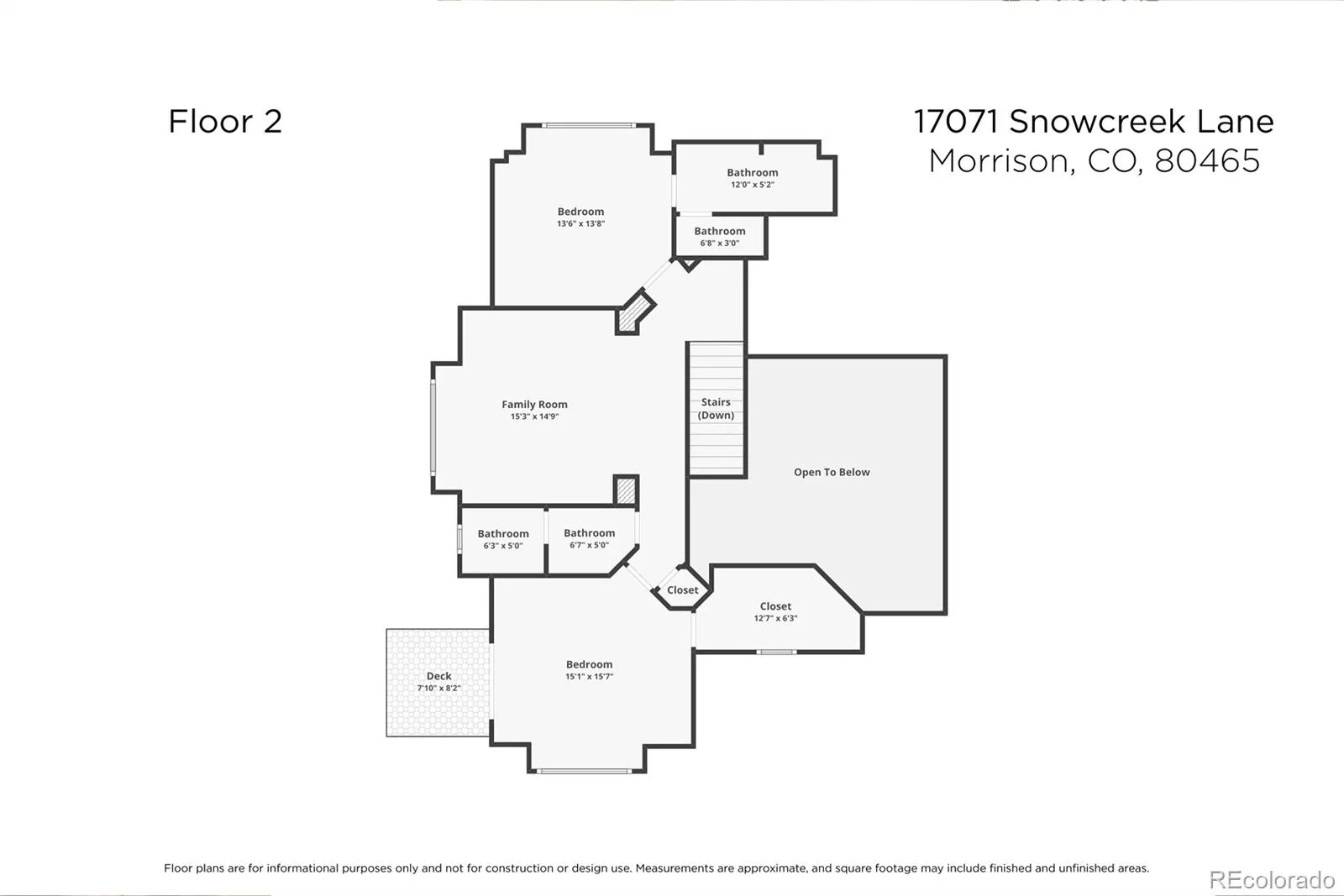 17071 Snowcreek Lane Morrison CO 80465 | MLS #REC9921517 08262026025708 1600 48