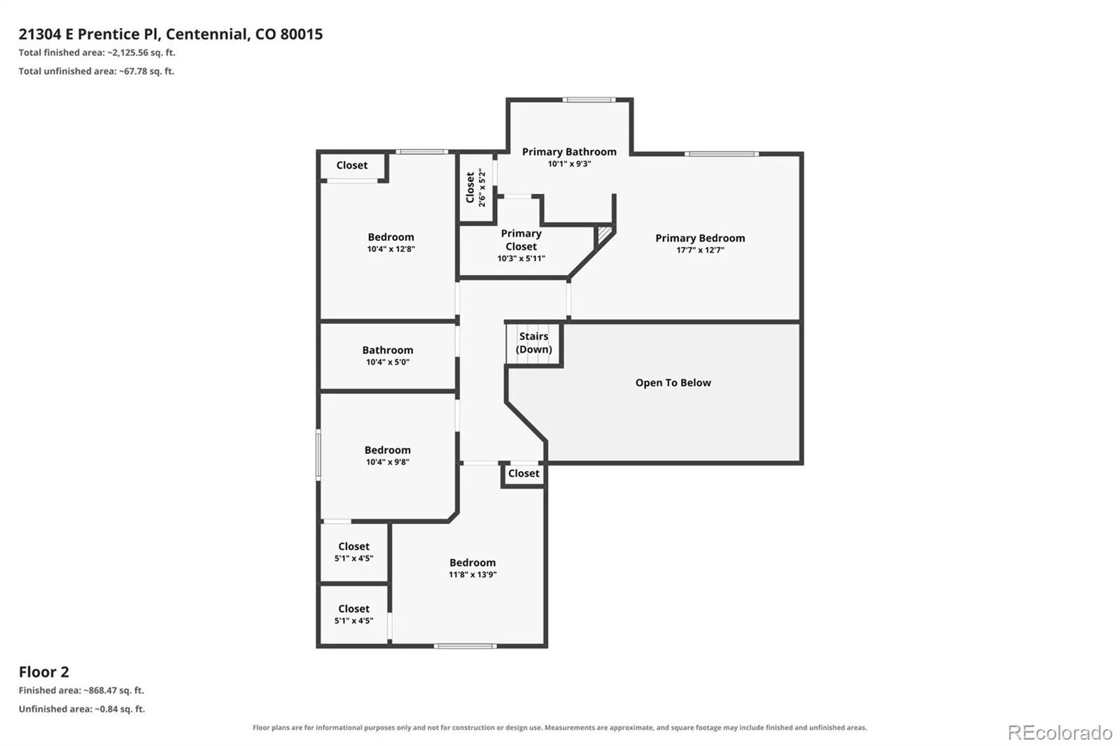 21304 E Prentice Place Centennial CO 80015 | MLS #REC9931067 08142026142204 1600 34