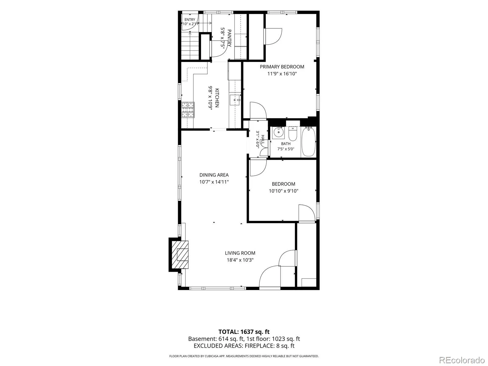 809 Madison Street Denver CO 80206 | MLS #REC9946118 07172026172700 1600 42