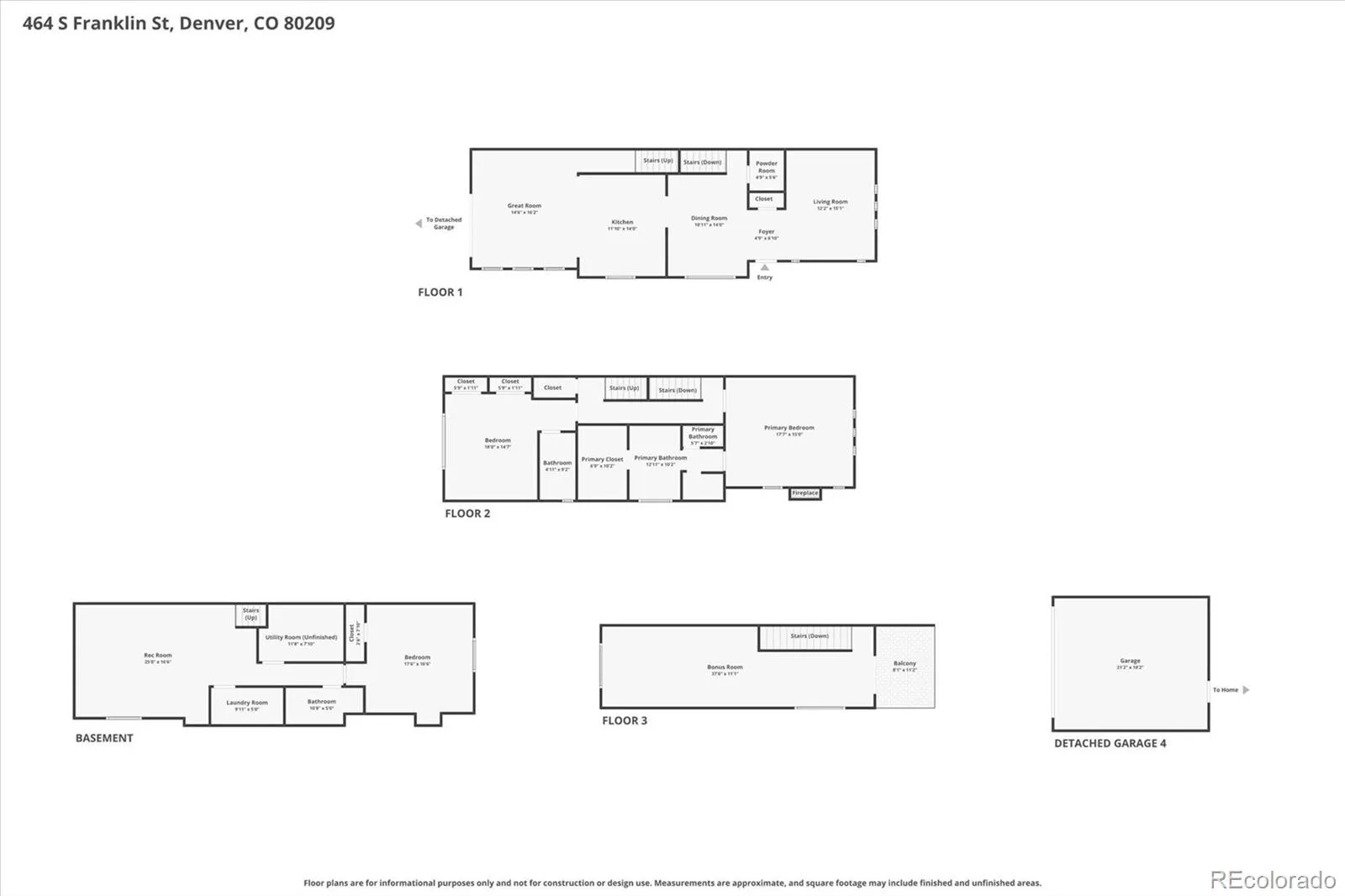 464 S Franklin Street Denver CO 80209 MLS #REC9950855 05132026213517 1600 48