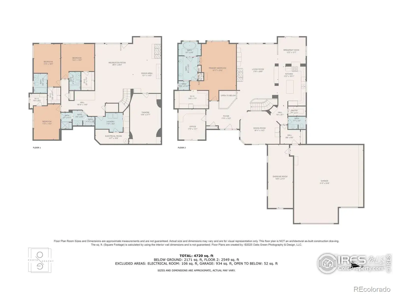 1782 Tulip Tree Place Castle Rock CO 80108 MLS #RECIR1051567 02132026202617 1600 38