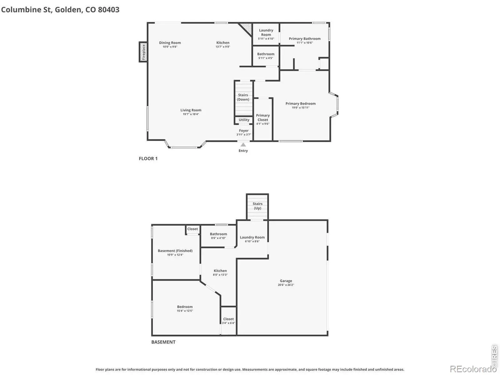 401 N Columbine Street Golden CO 80403 MLS #RECIR1054212 03192026204532 1600 37