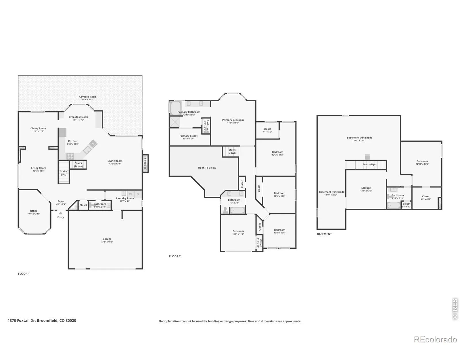 1370 Foxtail Drive Broomfield CO 80020 MLS #RECIR1056971 04192026221023 1600 49