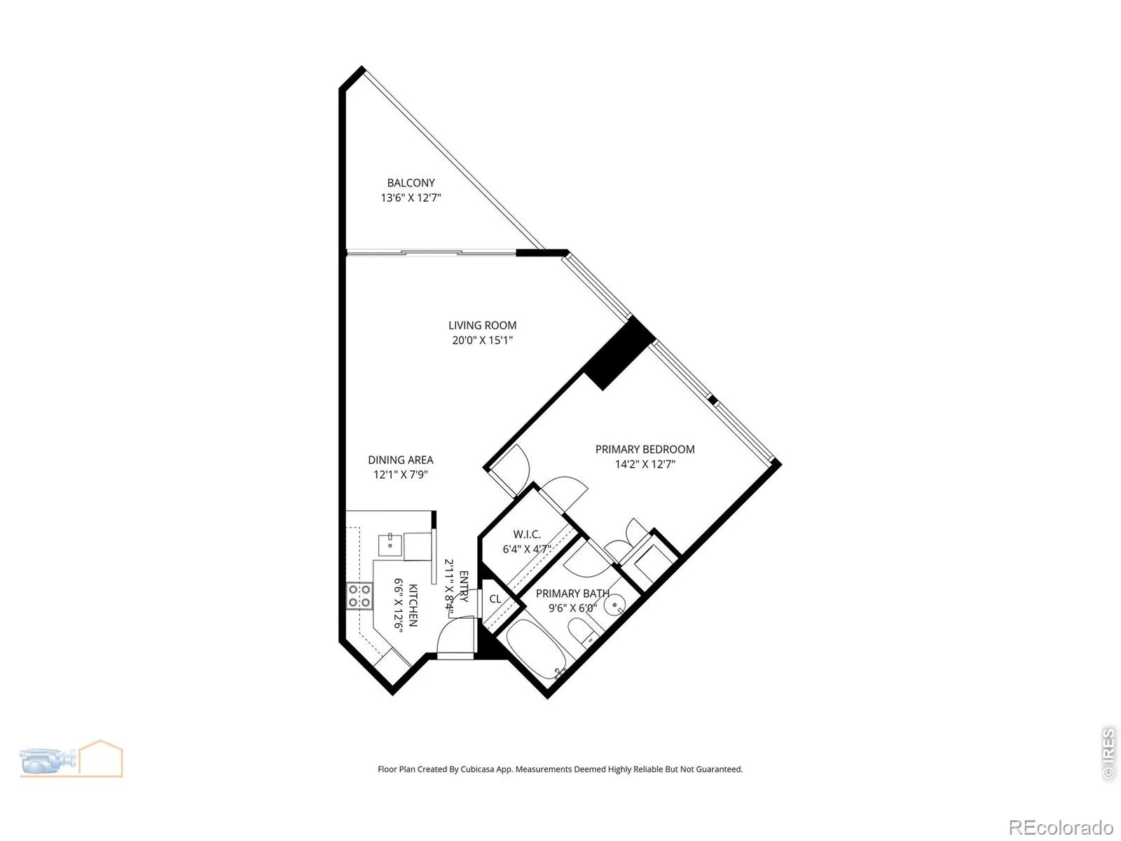 100 Park W Avenue #1305 Denver CO 80205 MLS #RECIR1057596 04272026233432 1600 43