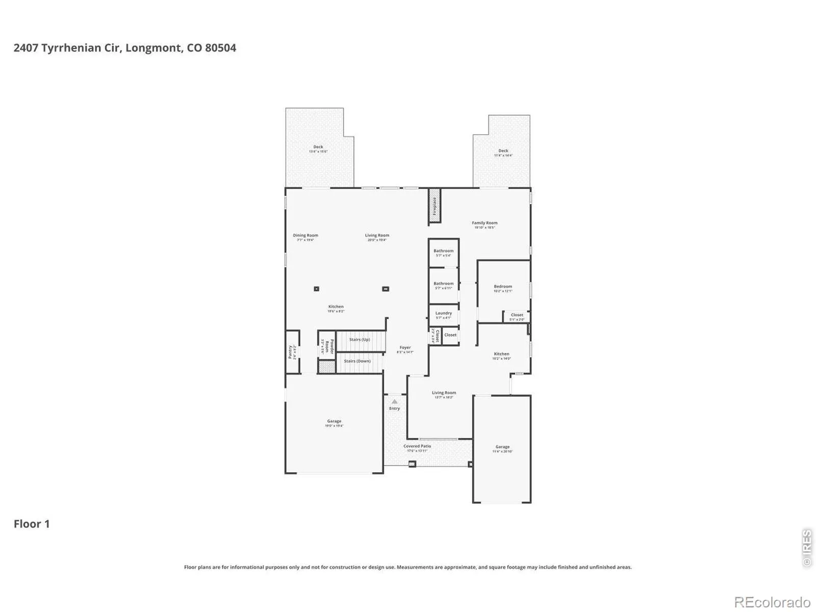 2407 Tyrrhenian Circle Longmont CO 80504 MLS #RECIR1059599 05222026021731 1600 41