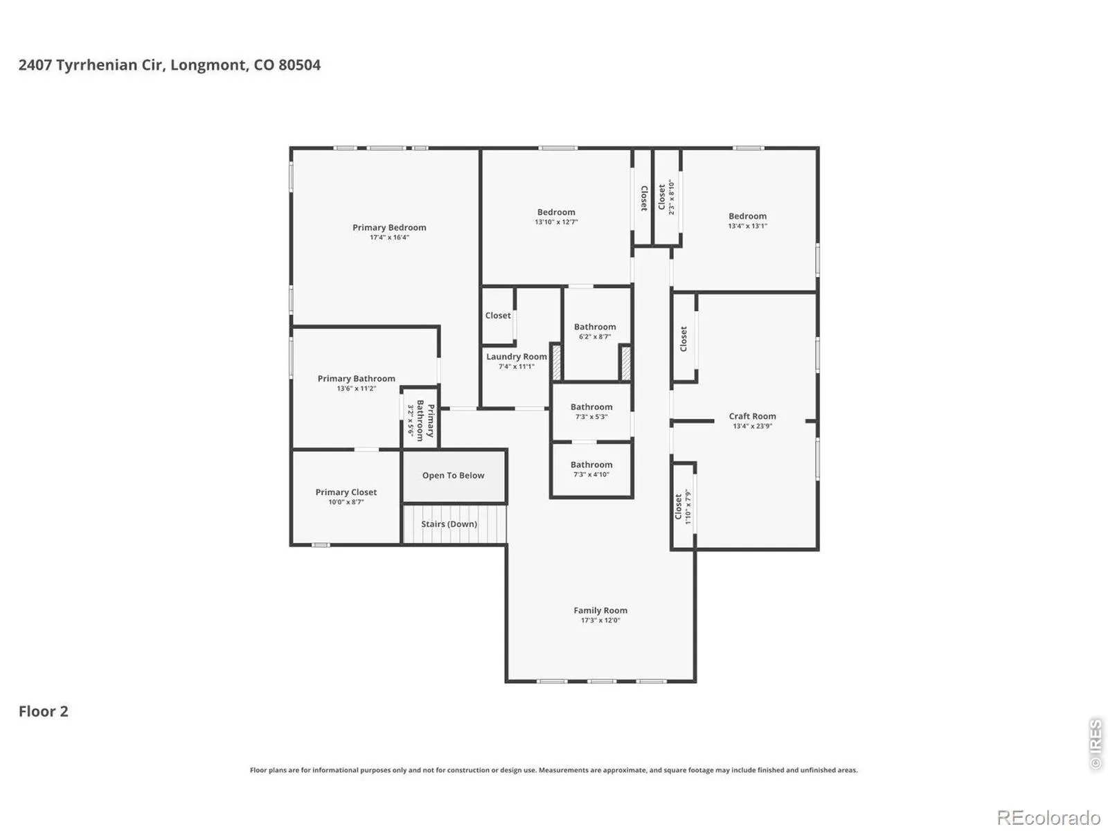 2407 Tyrrhenian Circle Longmont CO 80504 MLS #RECIR1059599 05222026021731 1600 42