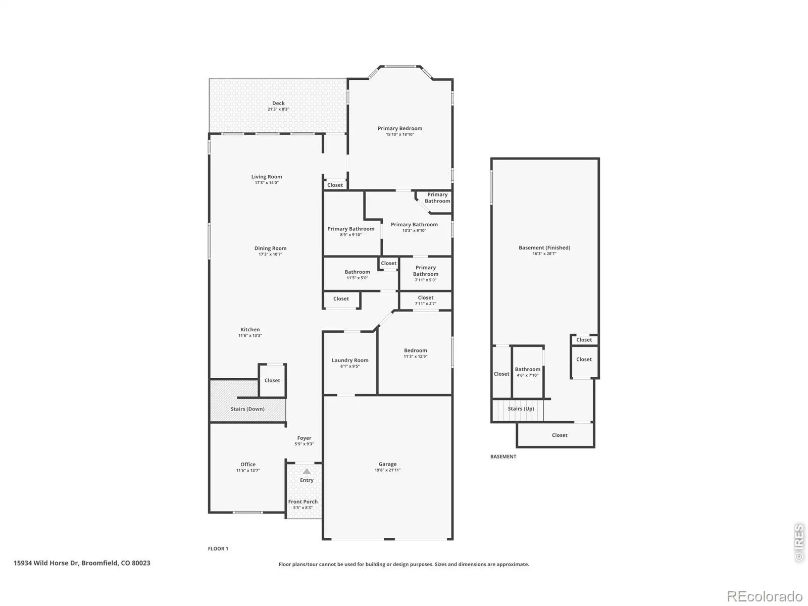 15934 Wild Horse Drive Broomfield CO 80023 | MLS #RECIR1060415 07302026191953 1600 30