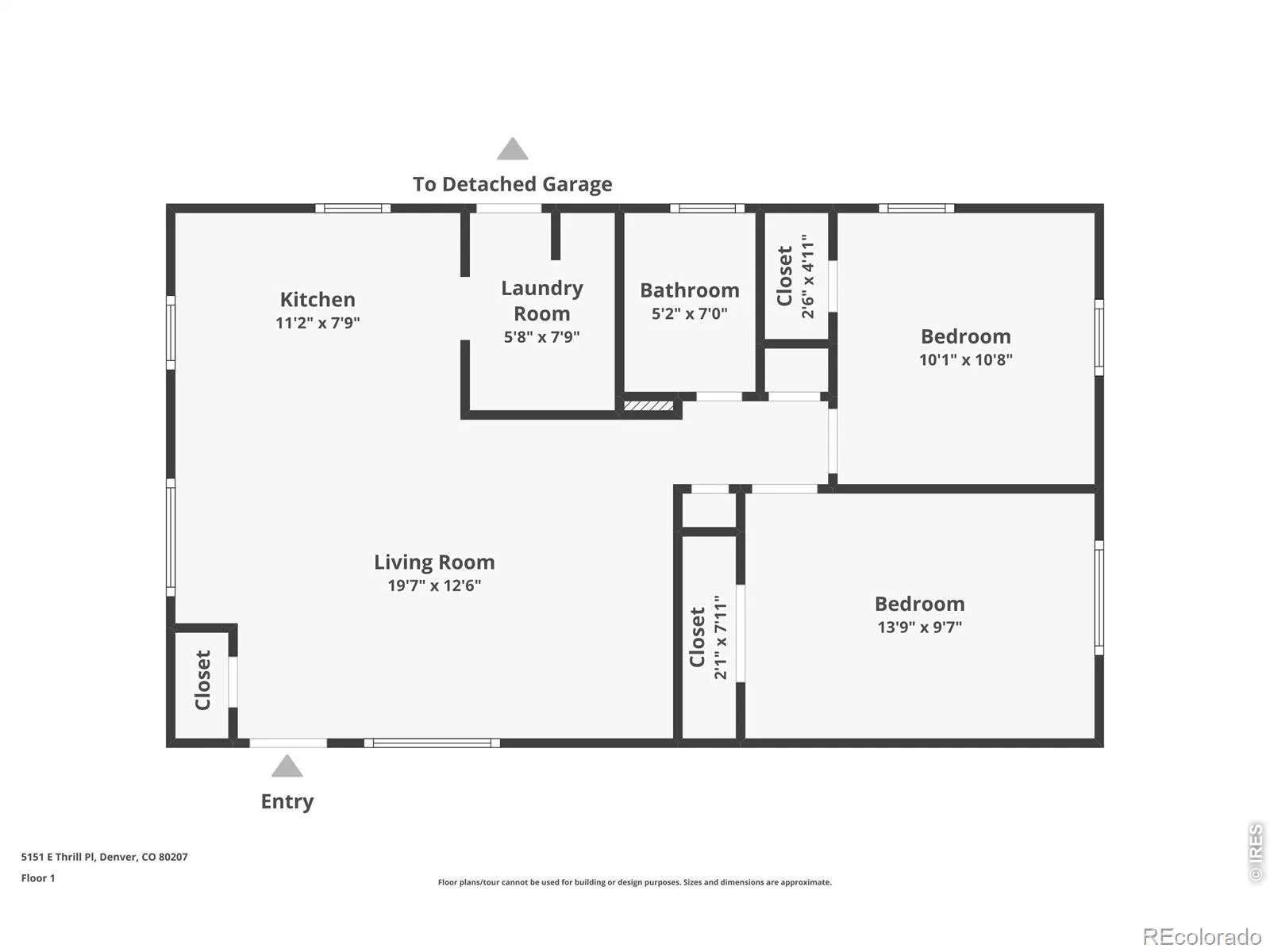 5151 E Thrill Place Denver CO 80207 MLS #RECIR1061971 06172026001035 1600 24