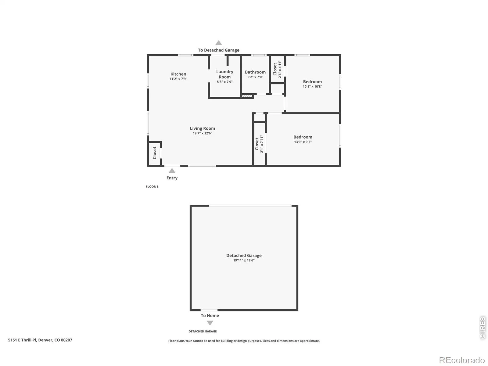 5151 E Thrill Place Denver CO 80207 MLS #RECIR1061971 06172026001035 1600 25