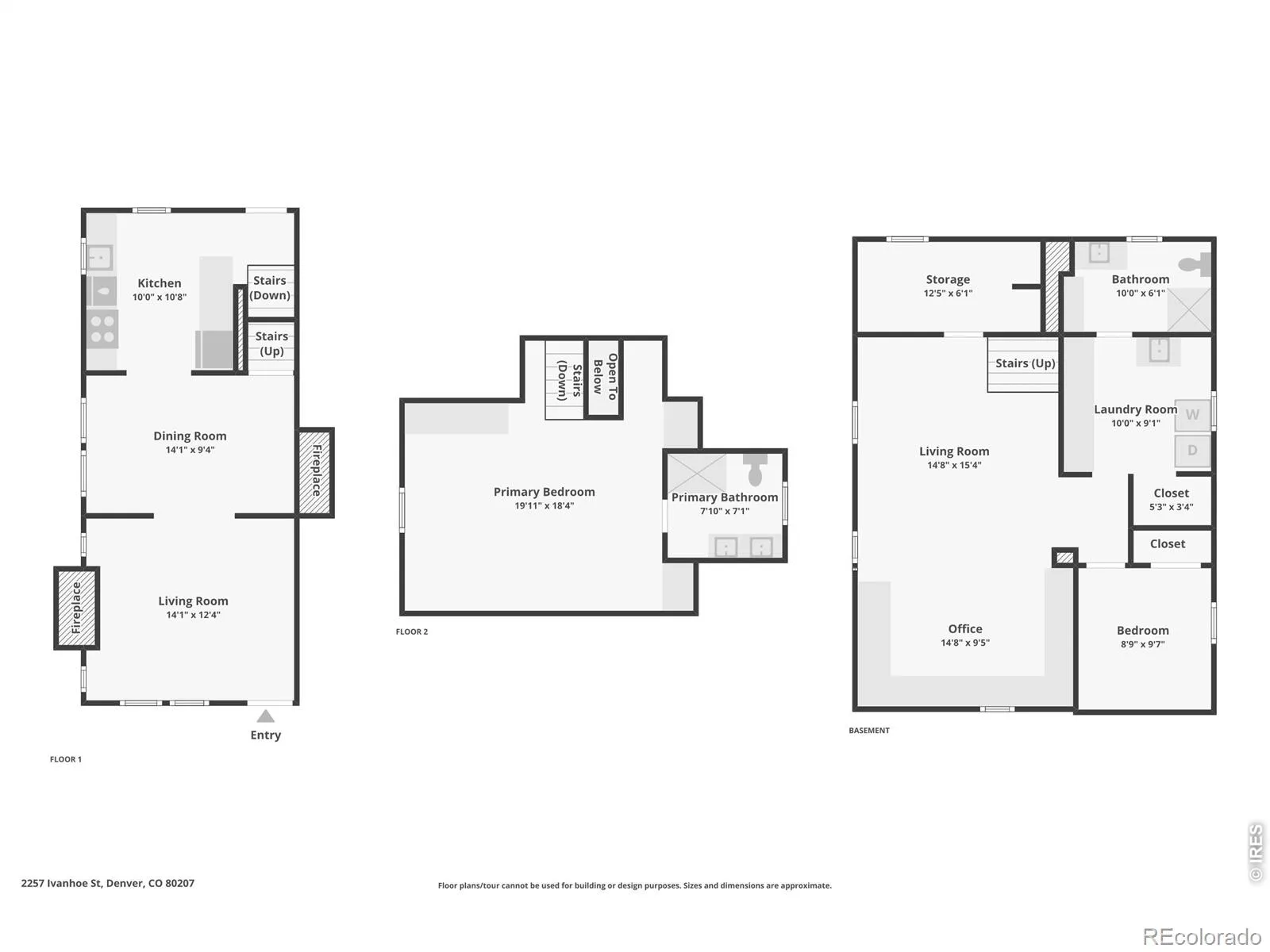 2257 Ivanhoe Street Denver CO 80207 MLS #RECIR1063484 07072026160013 1600 30
