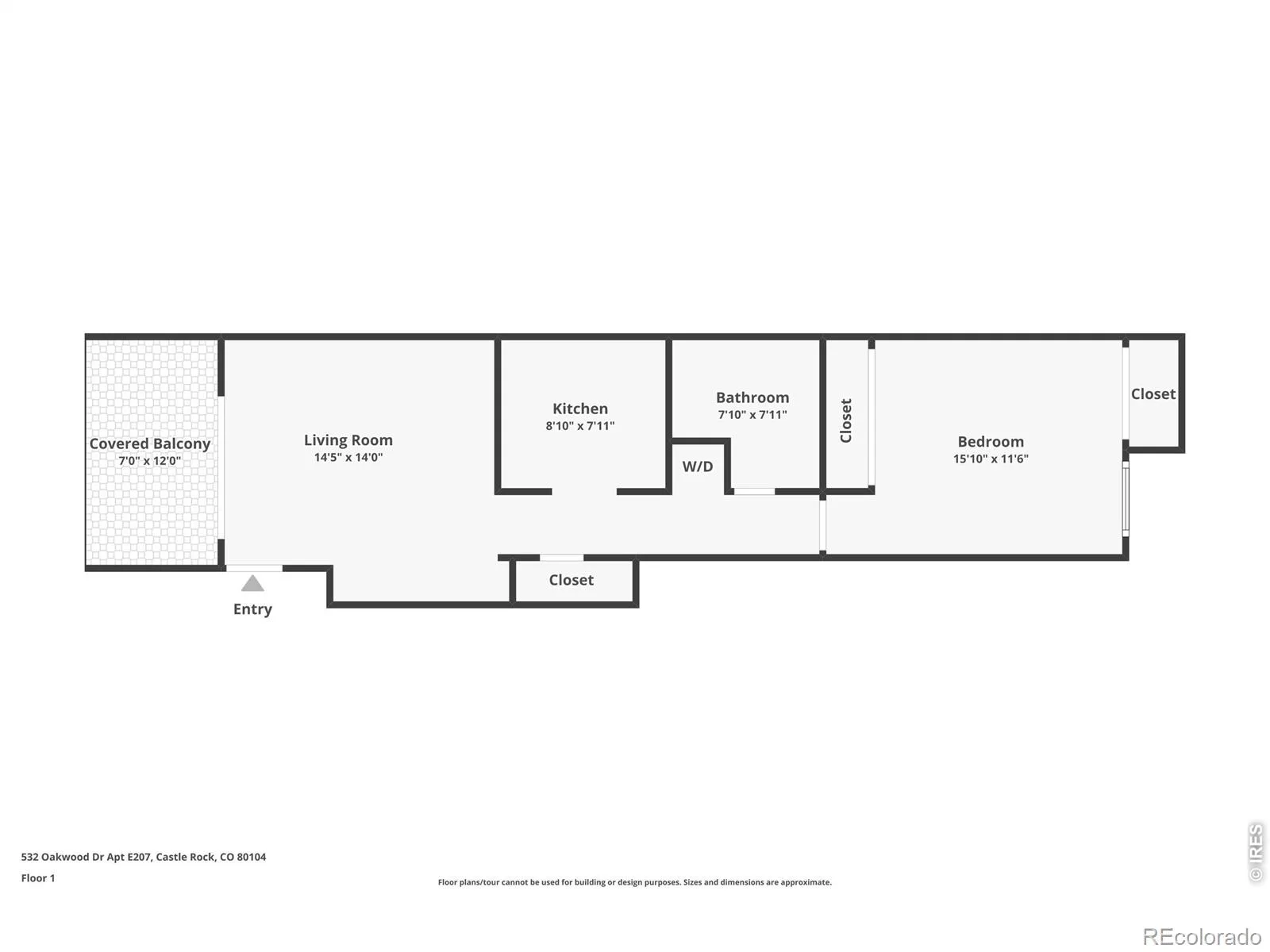 532 Oakwood Drive #E207 Castle Rock CO 80104 | MLS #RECIR1063708 07092026180743 1600 31
