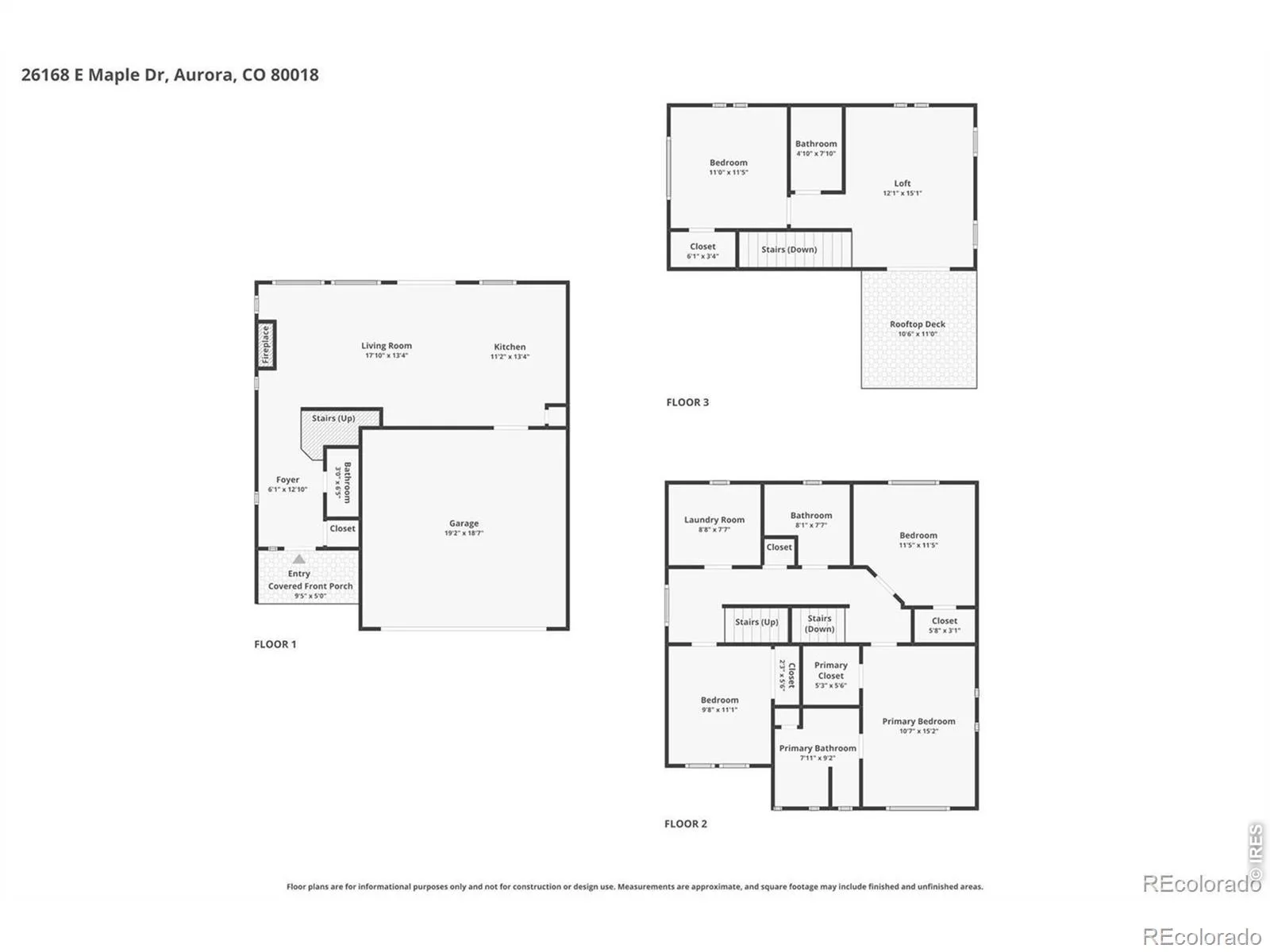26168 E Maple Drive Aurora CO 80018 | MLS #RECIR1064871 07232026154504 1600 31