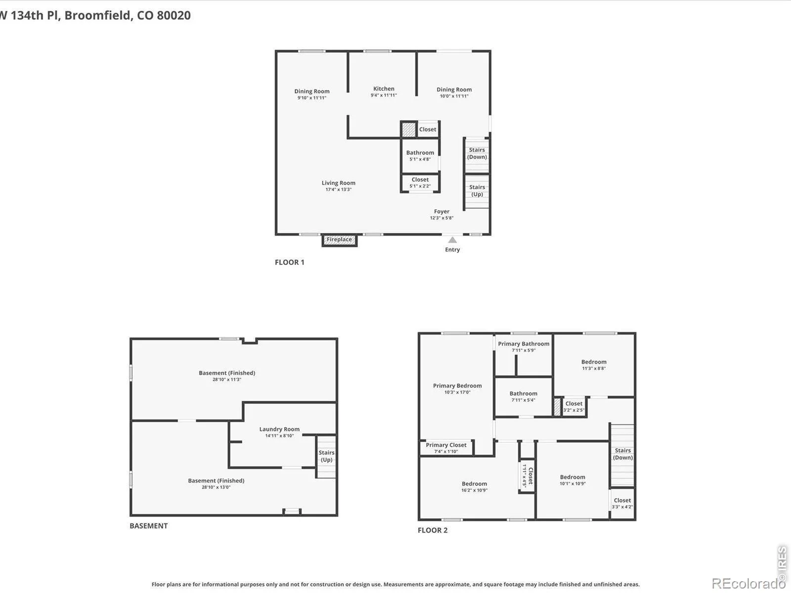 3118 W 134th Place Broomfield CO 80020 | MLS #RECIR1065443 07312026050543 1600 42