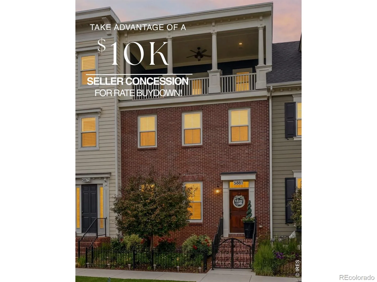 5881 N Beeler Street Denver CO 80238 | MLS #RECIR1065607 08102026002439 1600 1