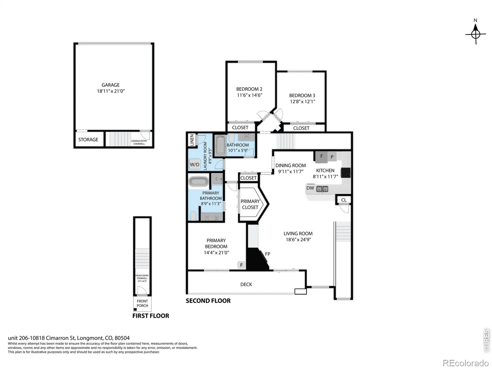 10818 Cimarron Street #206 Firestone CO 80504 | MLS #RECIR1066715 08192026005931 1600 3