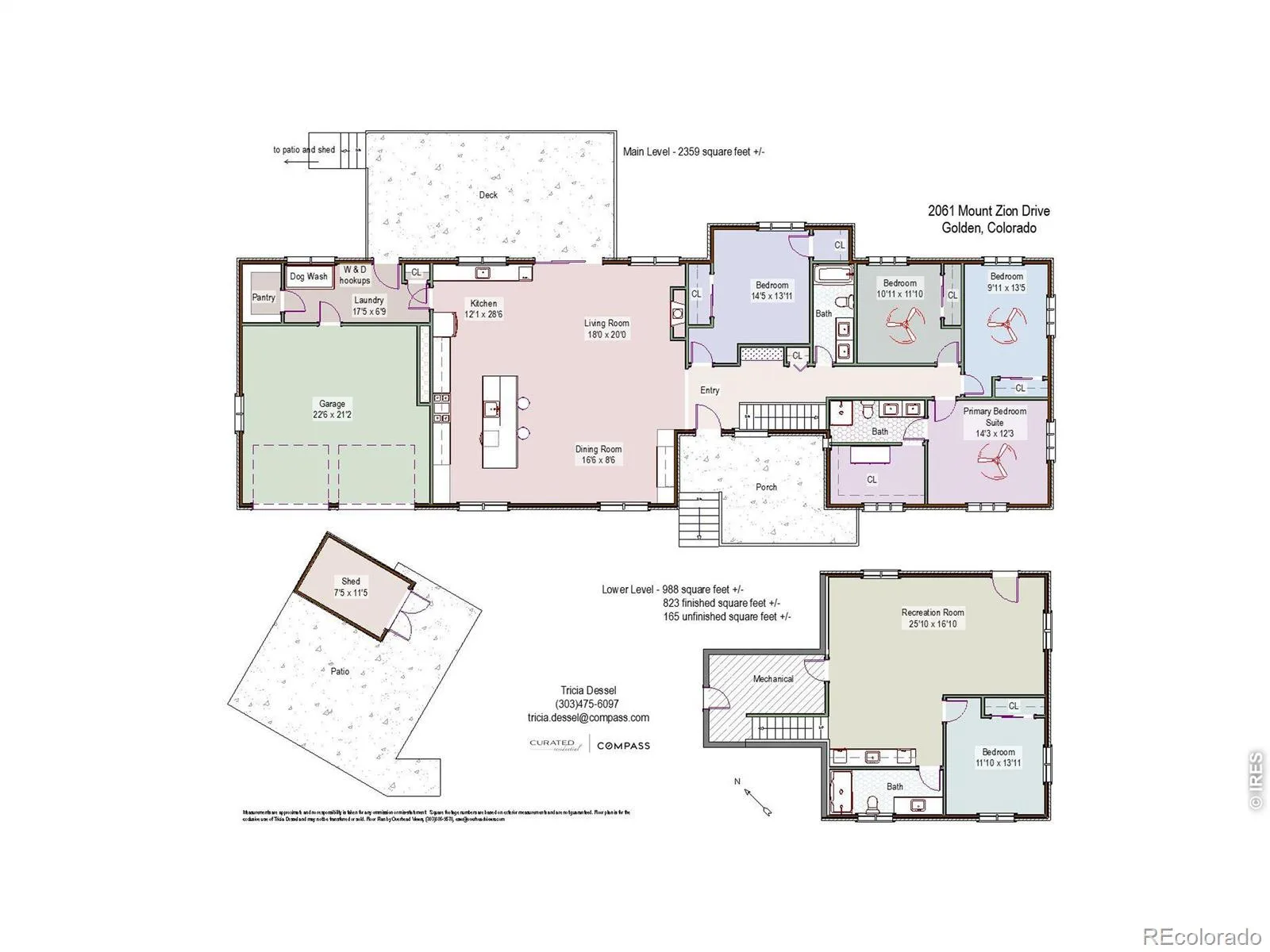 2061 Mt Zion Drive Golden CO 80401 | MLS #RECIR1066812 08202026011731 1600 48