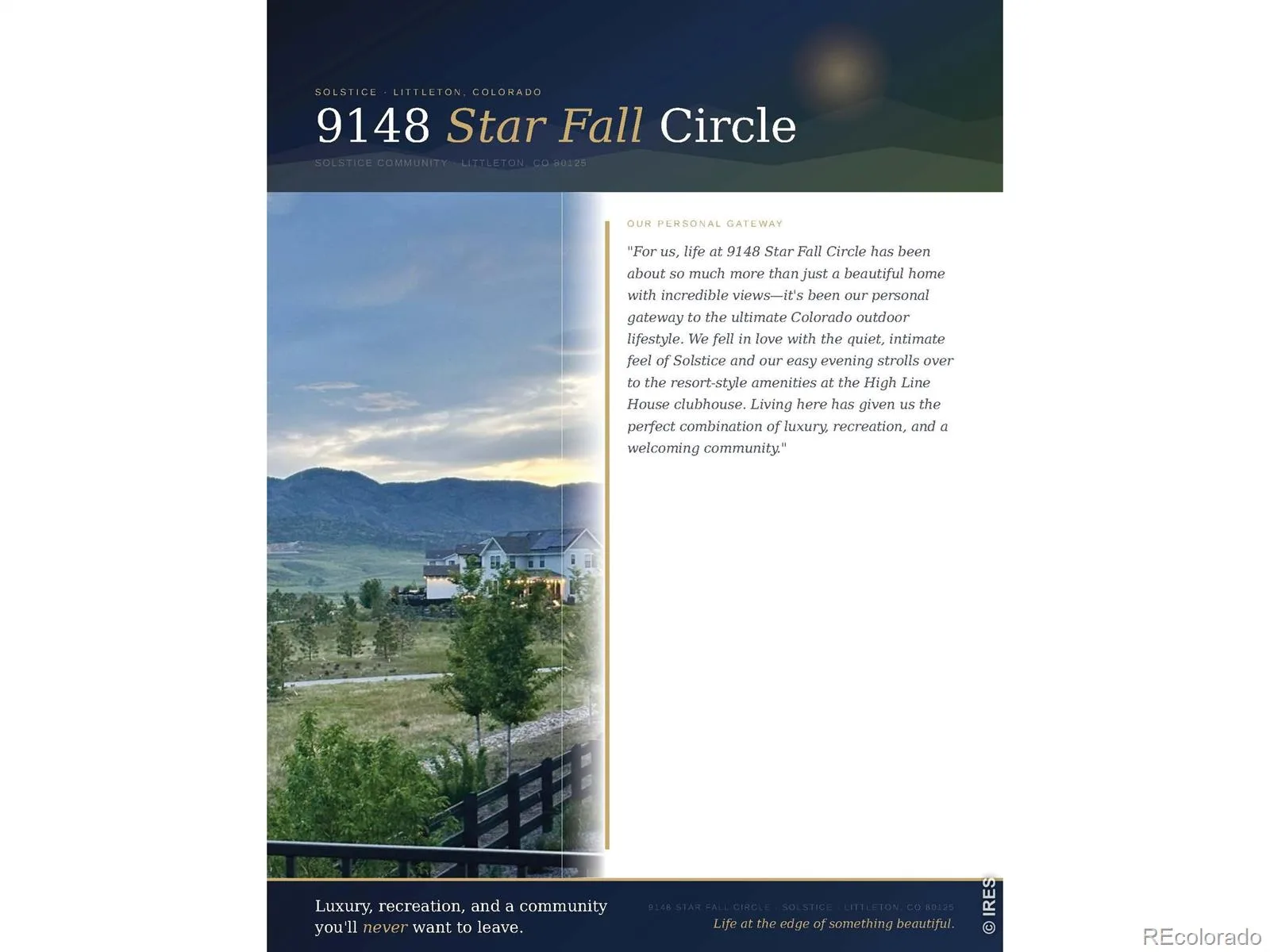 9148 Star Fall Circle Littleton CO 80125 | MLS #RECIR1067010 08212026211751 1600 47