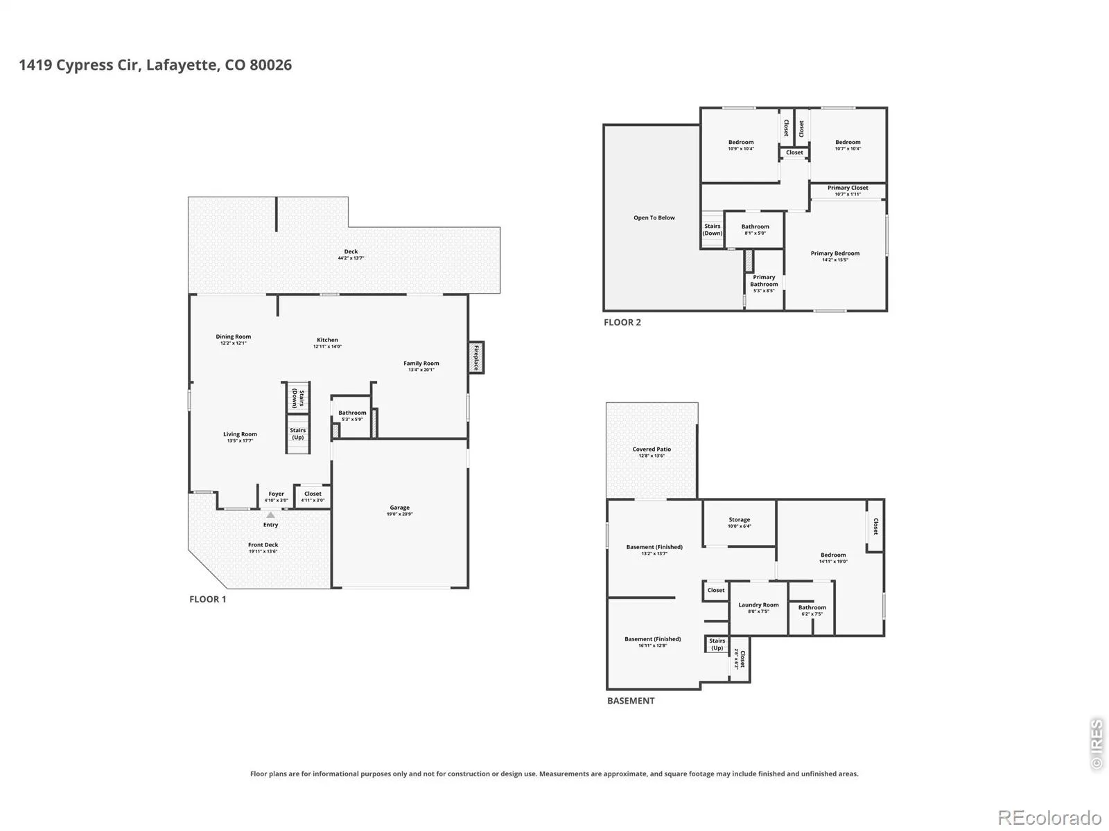 1419 Cypress Circle Lafayette CO 80026 | MLS #RECIR1067059 08222026183503 1600 32
