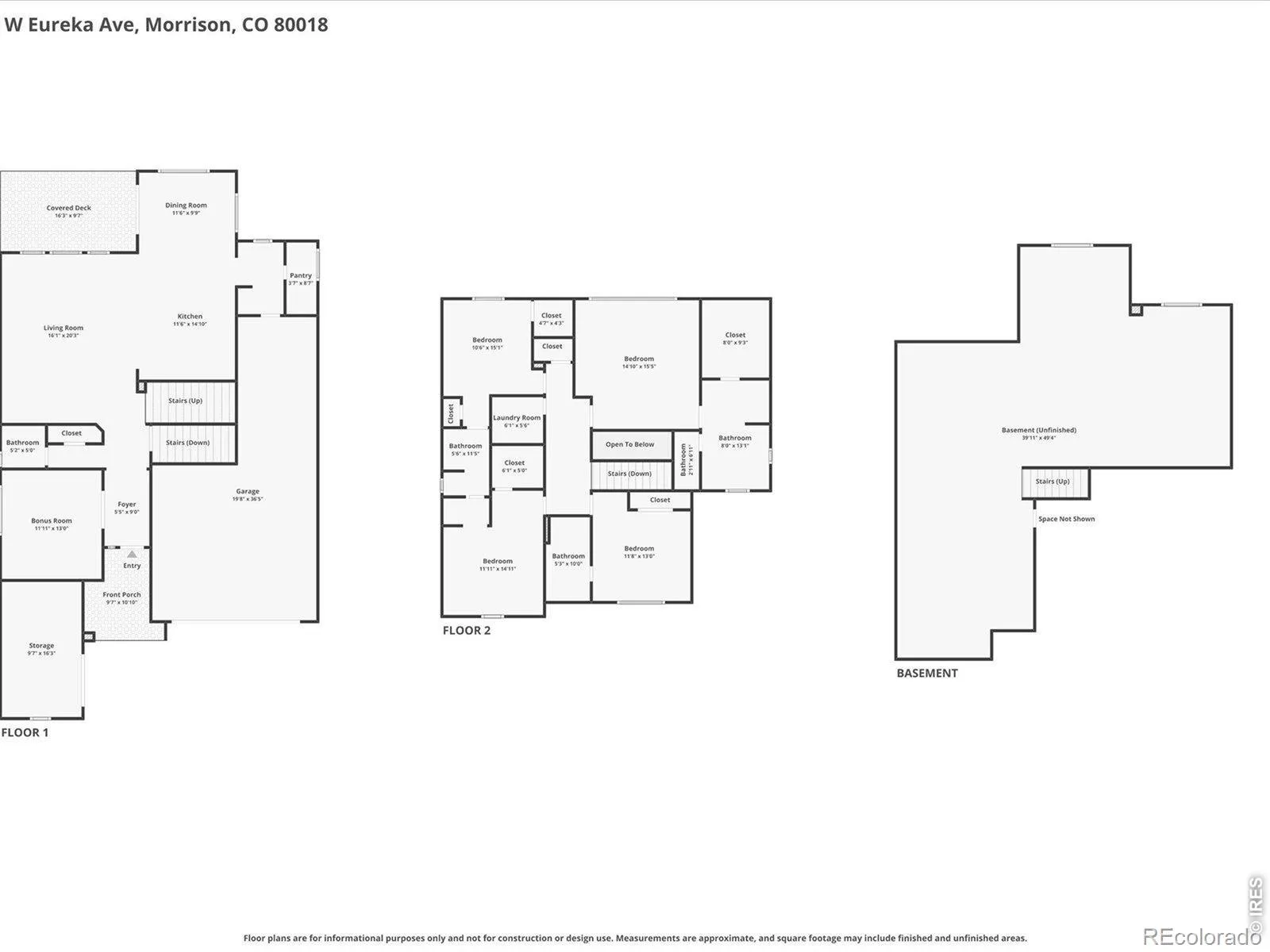 15682 W Eureka Avenue Morrison CO 80465 | MLS #RECIR1067086 08242026043638 1600 44