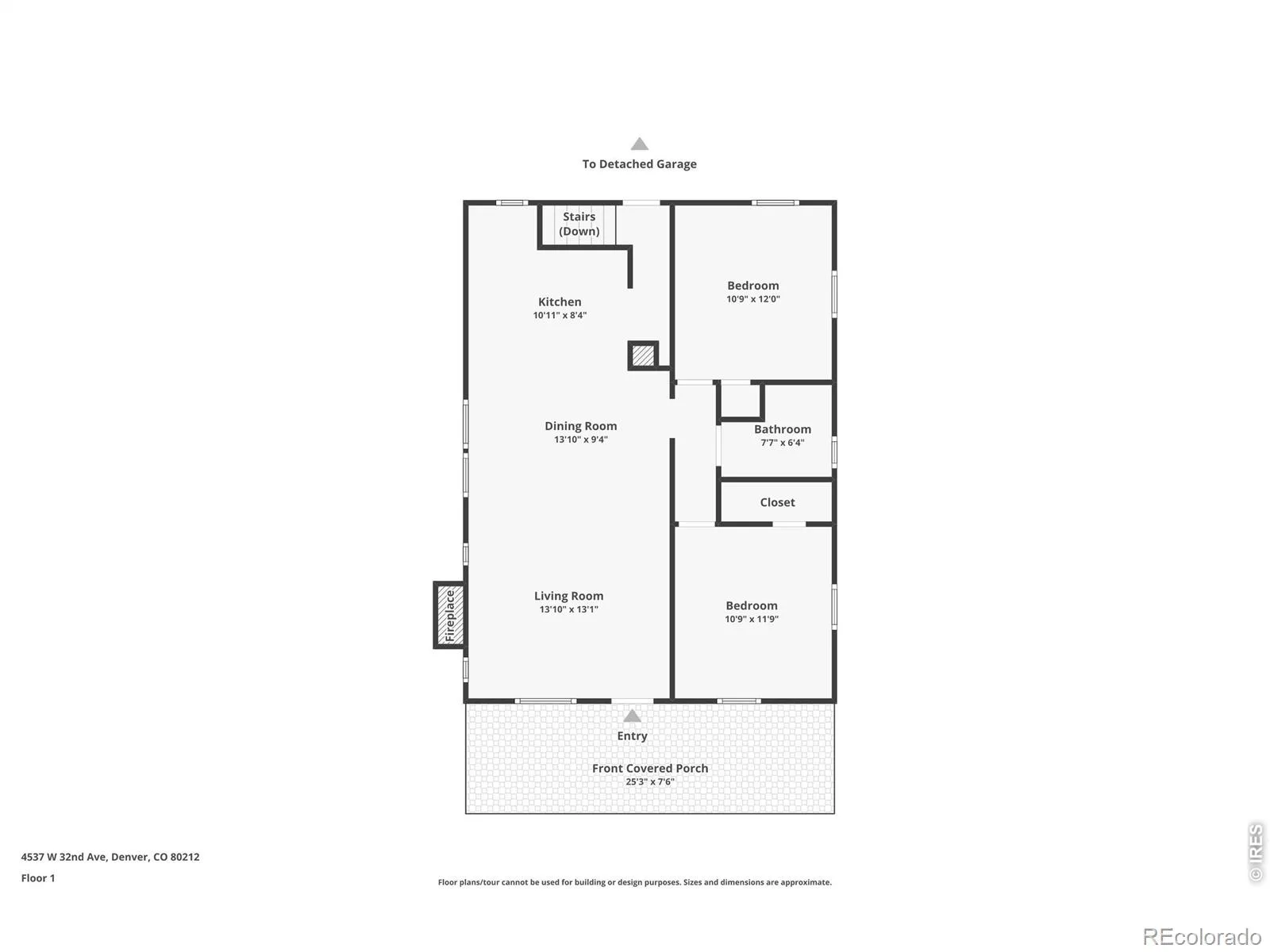 4537 W 32nd Avenue Denver CO 80212 | MLS #RECIR1070627 10152026020252 1600 45